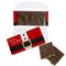 7.4oz Dubai Chocolate Bar Christmas Party Favors For Holiday Gifting, Stocking Stuffers & More - Santa Belt